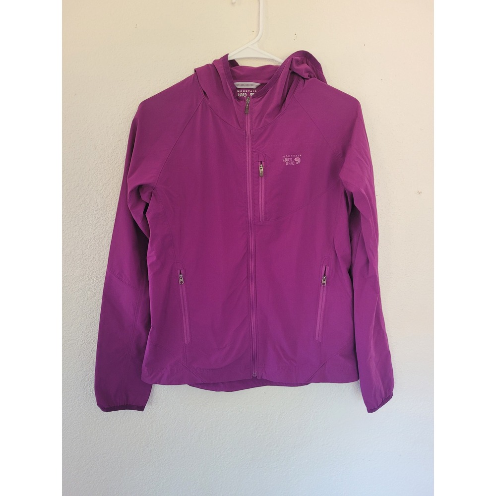 Mountain Hardwear Women's‎ Purple Hooded Full Zip Jacket - Small #17